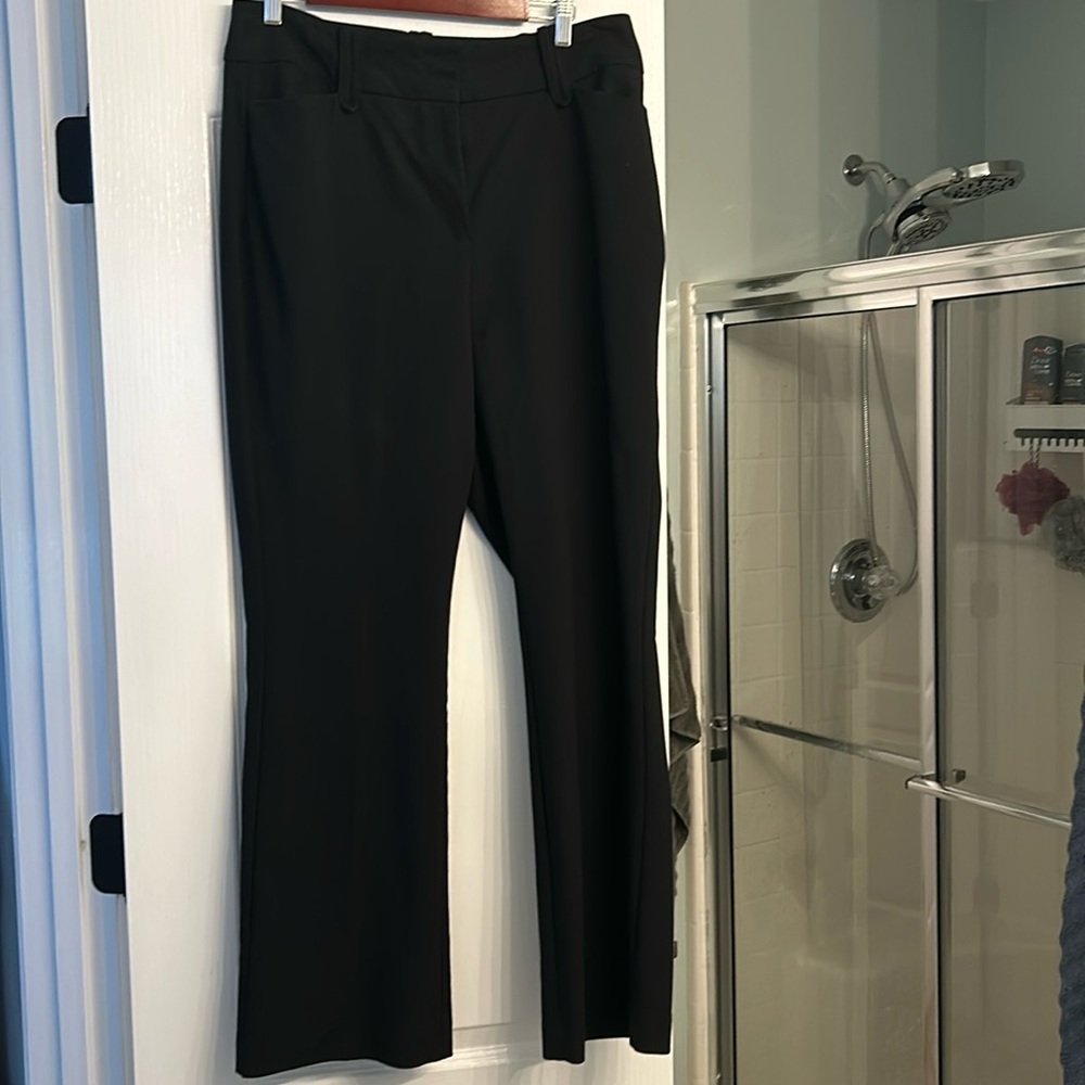 New York and company 7th ave work pants size 14 black